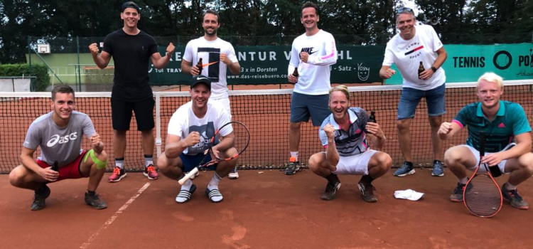 Spielbericht Herren BVH Tennis Dorsten 1 : HTC 1 – 3:6 (15.08.2020)