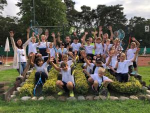 Tenniscamp-Gruppenfoto